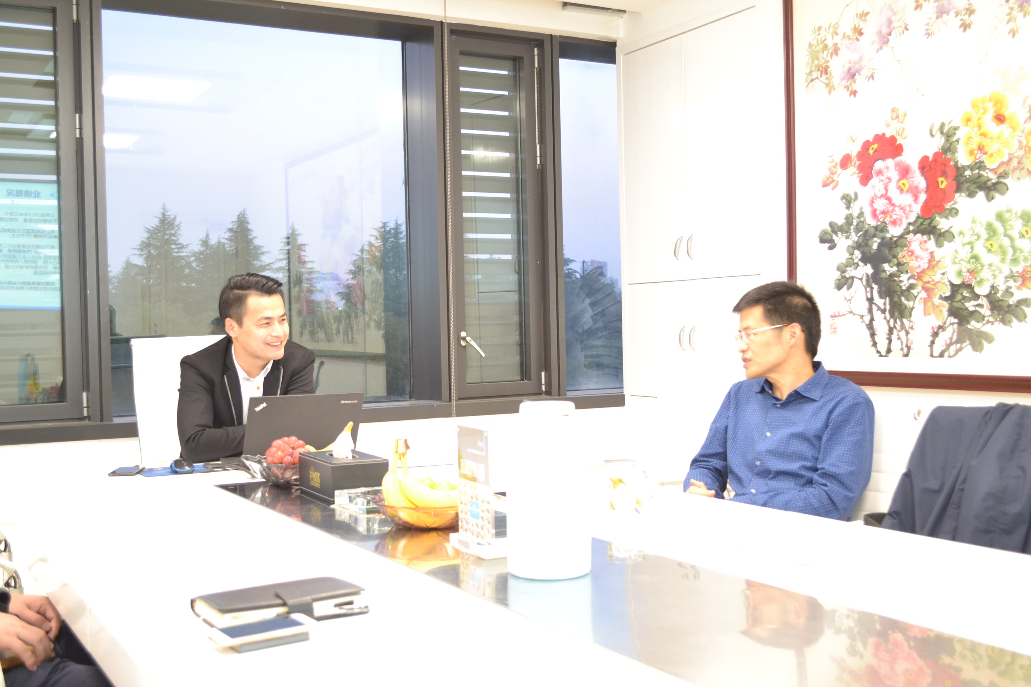 热烈欢迎杭州上城区科技局领导莅临创绿家指导! 热烈欢迎杭州上城区科技局领导莅临创绿家指导!