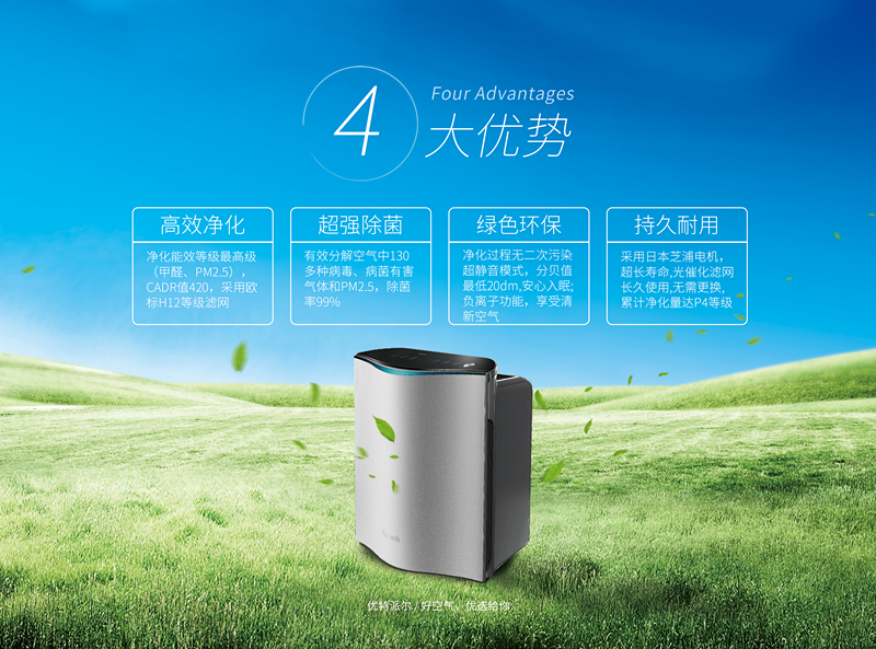 雾霾、粉尘、甲醛、细菌等常见空气问题，一招帮您轻松解决，这次我是认真的！