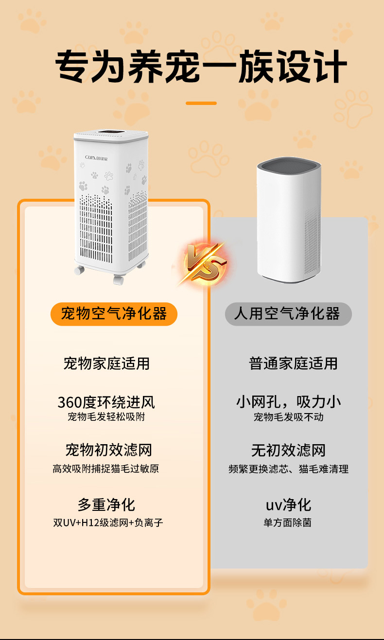 创绿家宠物空气净化器